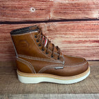 Men's Work Boots Genuine Leather Oil Water Resistant Strong and Light Weight Soles Est. 250 Gold - OriginalWestern.com