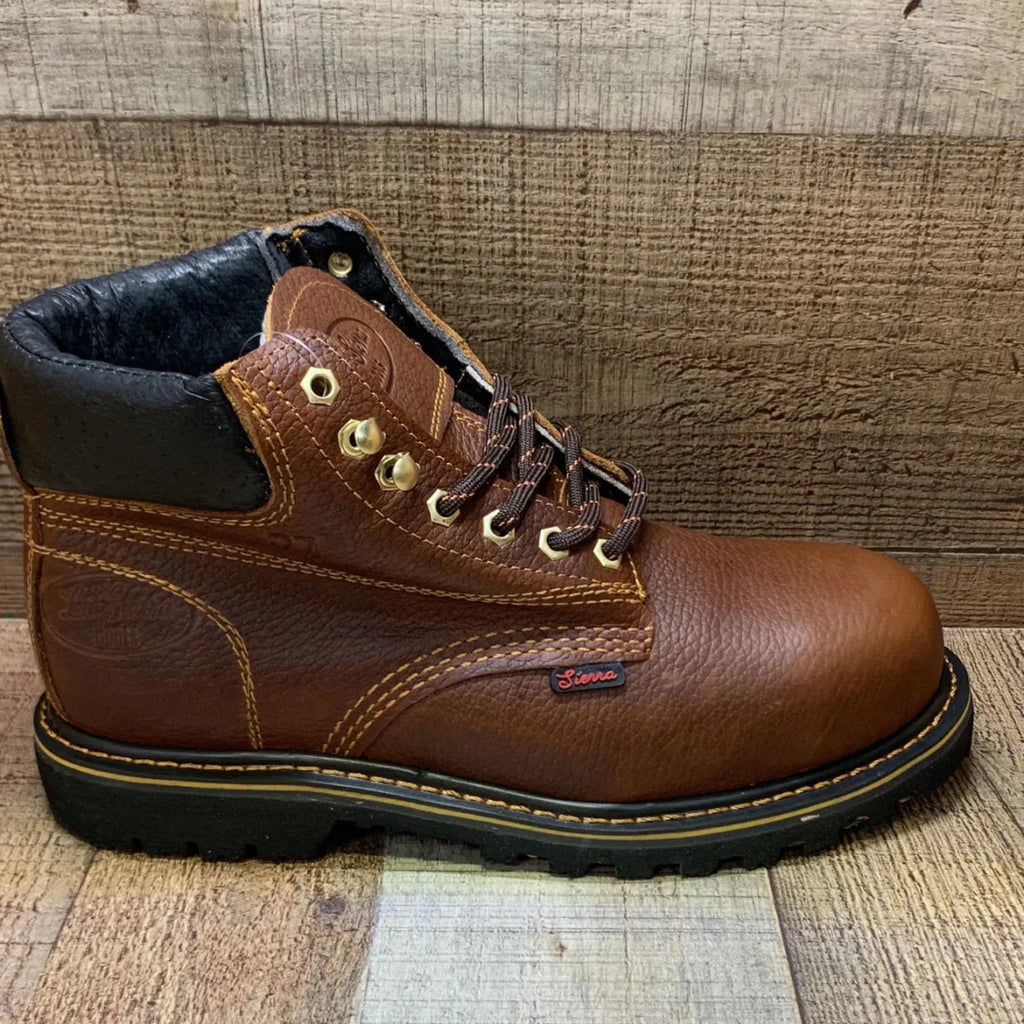 Men's Work Boots Laces Genuine Leather Oil Water Resistant With/Without Steel Toe Est. 418/419 - OriginalWestern.com