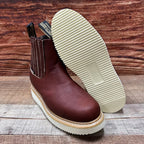 Men's Work Boots Light Pull On Leather Oil Resistant Ankle Boot Est. 315 Shedron - OriginalWestern.com