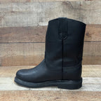 Men's Work Boots Ruper Genuine Leather Oil Water Resistant Est. 300 Black - OriginalWestern.com