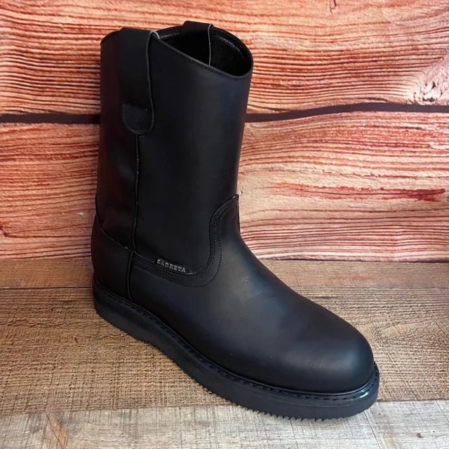 Men's Work Boots Ruper Genuine Leather Oil Water Resistant Est. 315 Black - OriginalWestern.com
