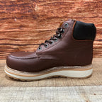 Men's Work Shoes Laces Genuine Leather Oil Eater Resistant Est. 375/420 Brown - OriginalWestern.com