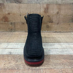 Men's Work Zipper Genuine Leather Python Print Oil/Water Resistant Est. 615 - OriginalWestern.com