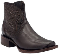 Women´s Silverton Nelly All Leather Square Toe Short Boots-Chocolate