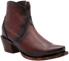 Women´s Silverton Patty All Leather Snip Toe Short Boots-Chocolate