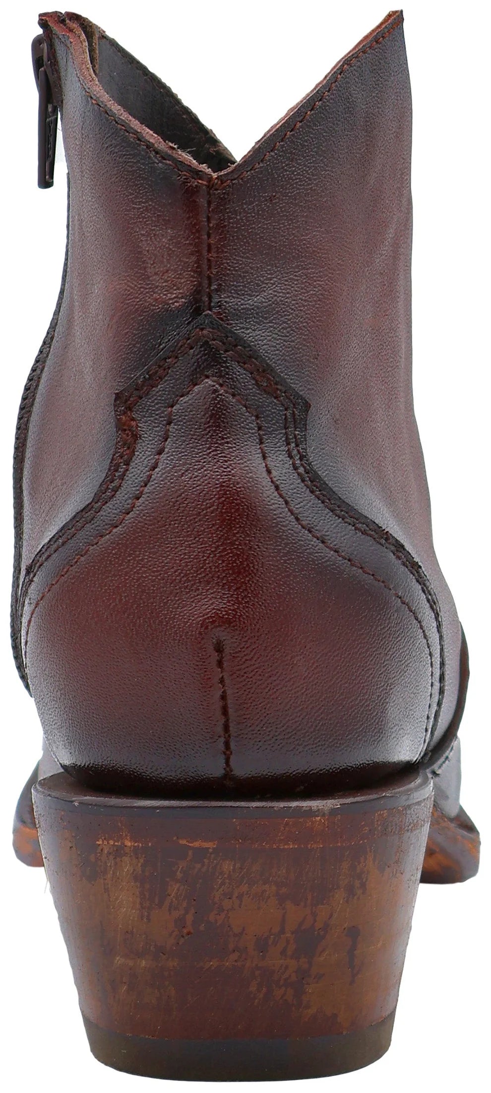 Women´s Silverton Patty All Leather Snip Toe Short Boots-Chocolate