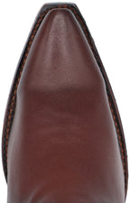 Women´s Silverton Patty All Leather Snip Toe Short Boots-Chocolate