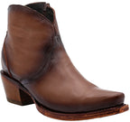 Women´s Silverton Patty All Leather Snip Toe Short Boots-Honey