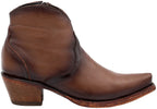 Women´s Silverton Patty All Leather Snip Toe Short Boots-Honey