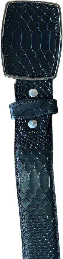 Python Snakeskin Western Belt - OriginalWestern.com