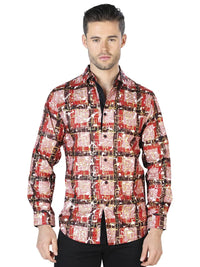 Red Gold Casual Long Sleeve Shirt 44011 - OriginalWestern.com
