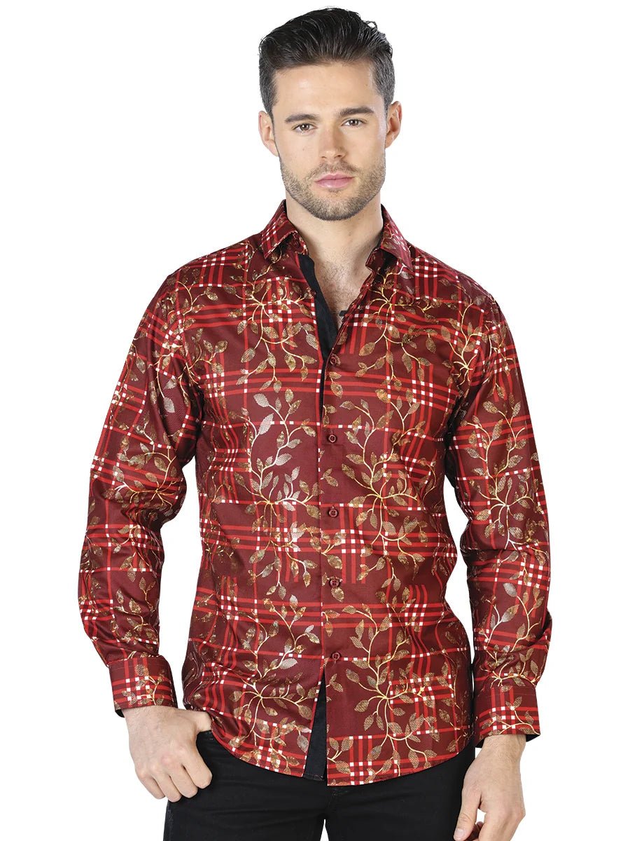 Red Gold Casual Long Sleeve Shirt 44021 - OriginalWestern.com