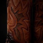 Rodeo Cartie Caiman Tail Print J - Toe Cowboy Boots - Shedron - OriginalWestern.com