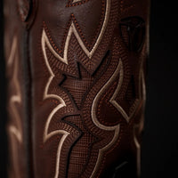 Rodeo Cartie Caiman Tail Print J - Toe Cowboy Boots - Shedron - OriginalWestern.com