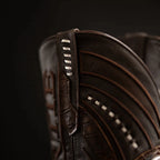 Rodeo Cartie Genuine Exotic American Alligator Skin Dubai Square Toe Cowboy Boots - Brown - OriginalWestern.com