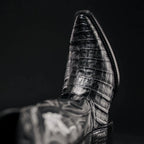 Rodeo Cartie Men's 608 Exotic Caiman Belly Western Cowboy Boot–Black - OriginalWestern.com