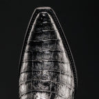 Rodeo Cartie Men's 608 Exotic Caiman Belly Western Cowboy Boot–Black - OriginalWestern.com