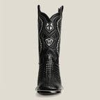 Rodeo Cartie Men”s 706 Exotic Caiman Original Rodeo Boot–Black - OriginalWestern.com