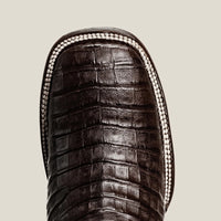 Rodeo Cartie Men”s 706 Exotic Caiman Original Rodeo Boot–Brown - OriginalWestern.com