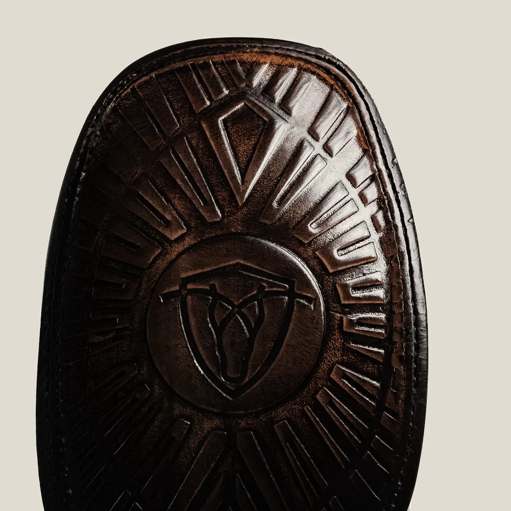 Rodeo Cartie Men”s 706 Exotic Caiman Original Rodeo Boot–Brown - OriginalWestern.com