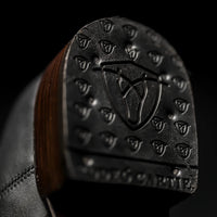 Rodeo Cartie Men”s 716 Braided Short Ankle Western Boot–Black - OriginalWestern.com