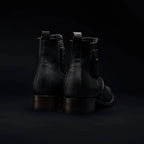 Rodeo Cartie Men”s 716 Braided Short Ankle Western Boot–Black - OriginalWestern.com