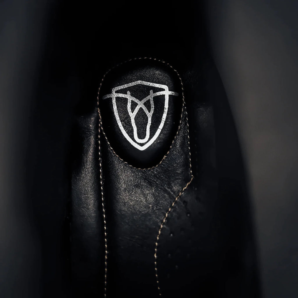 Rodeo Cartie Men”s 716 Braided Short Ankle Western Boot–Black - OriginalWestern.com