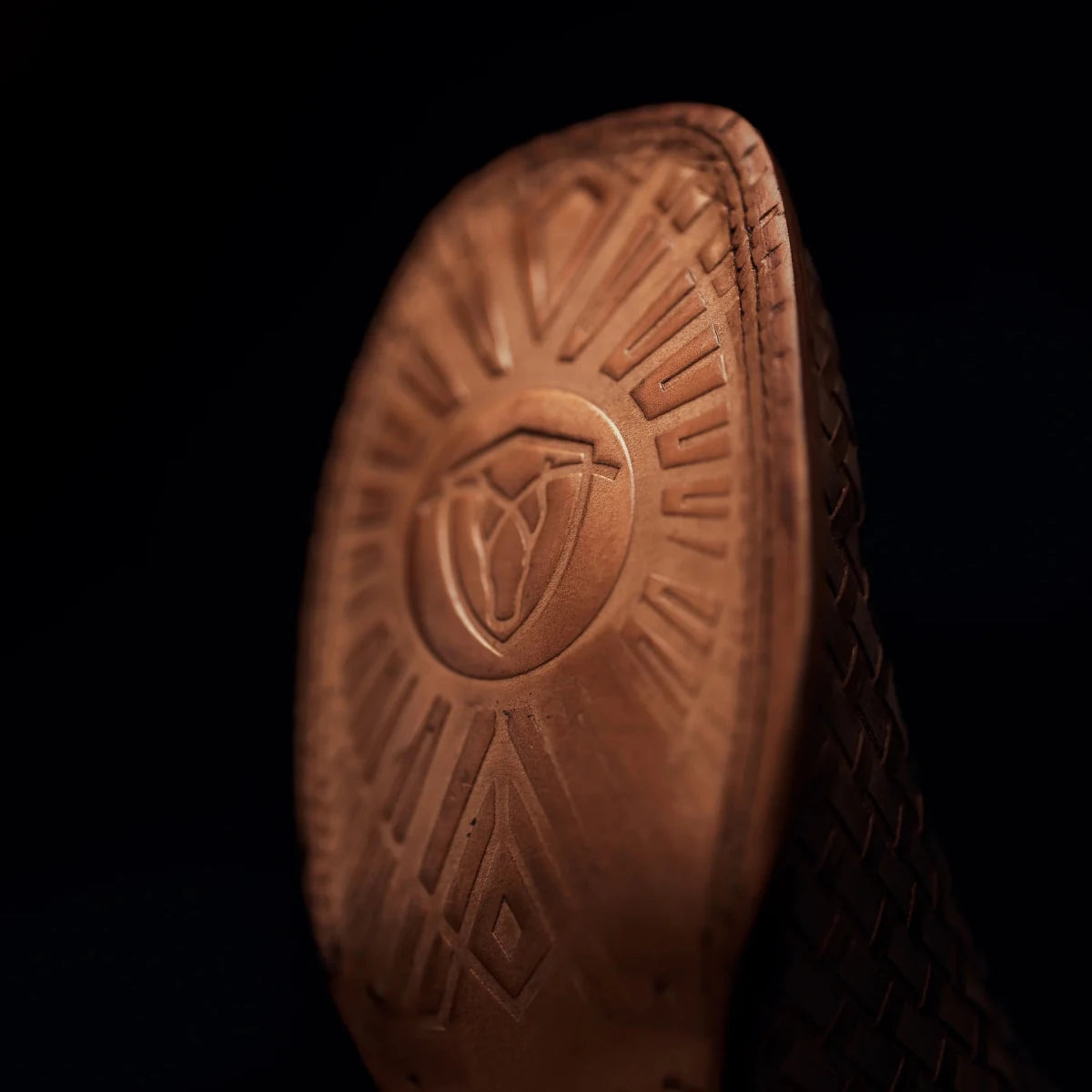 Rodeo Cartie Men”s 716 Braided Short Ankle Western Boot–Sand - OriginalWestern.com