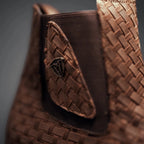 Rodeo Cartie Men”s 716 Braided Short Ankle Western Boot–Sand - OriginalWestern.com