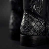 Rodeo Cartie Men's 761 Exotic Original Pirarucu Monster Fish Boot–Rustic - OriginalWestern.com