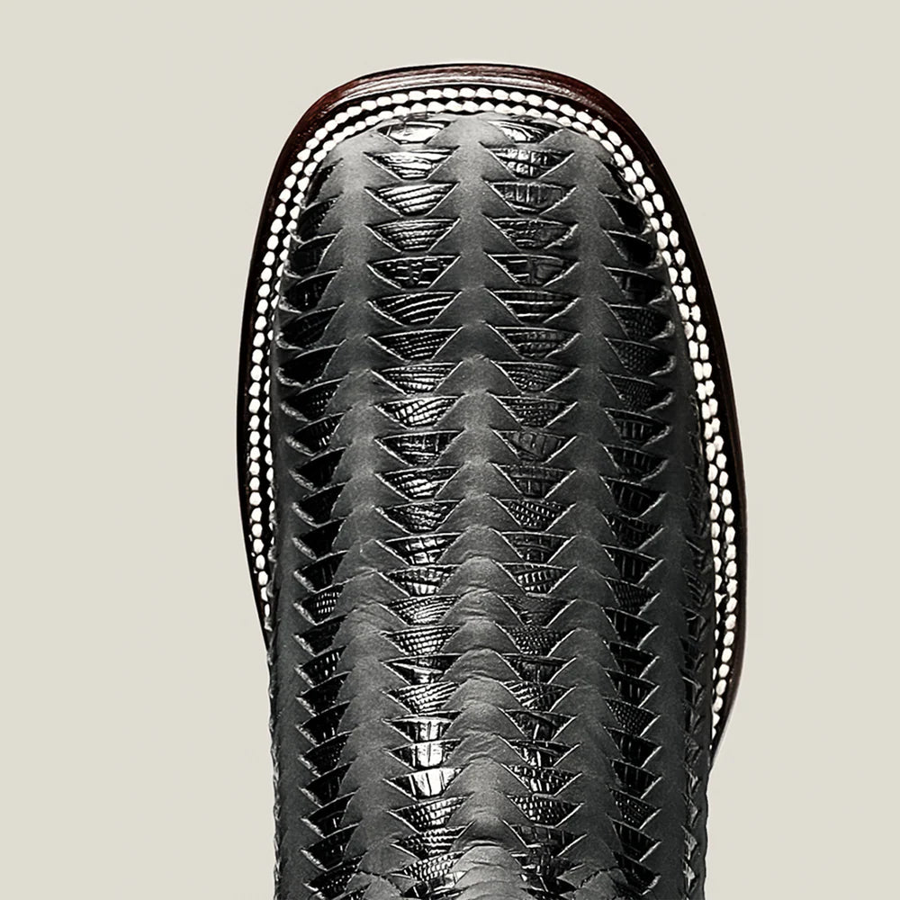 Rodeo Cartie Men”s 816 Cowboy Boot Rodeo Braided–Black - OriginalWestern.com