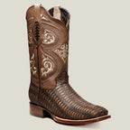 Rodeo Cartie Men”s 816 Cowboy Boot Rodeo Braided–Tabacco - OriginalWestern.com