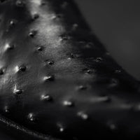 Rodeo Cartie Men”s 903 J Toe Original Exotic Ostrich Boot–Midnight - OriginalWestern.com