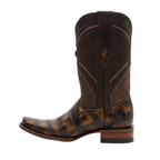 Rodeo Cartie Men's American Alligator Tribute Dubai Square Toe Boot – Tan - OriginalWestern.com
