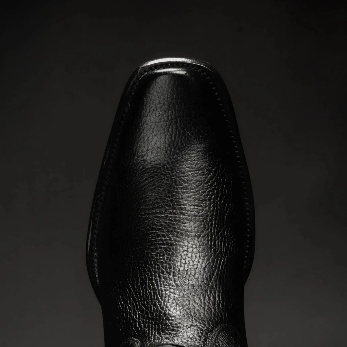 Rodeo Cartie Men”s Dubai Cutter Leather Boot– Black - OriginalWestern.com