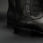 Rodeo Cartie Men”s Dubai Cutter Leather Boot– Black - OriginalWestern.com