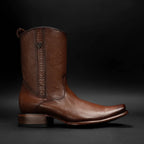 Rodeo Cartie Men”s Dubai Cutter Leather Boot– Cognac - OriginalWestern.com