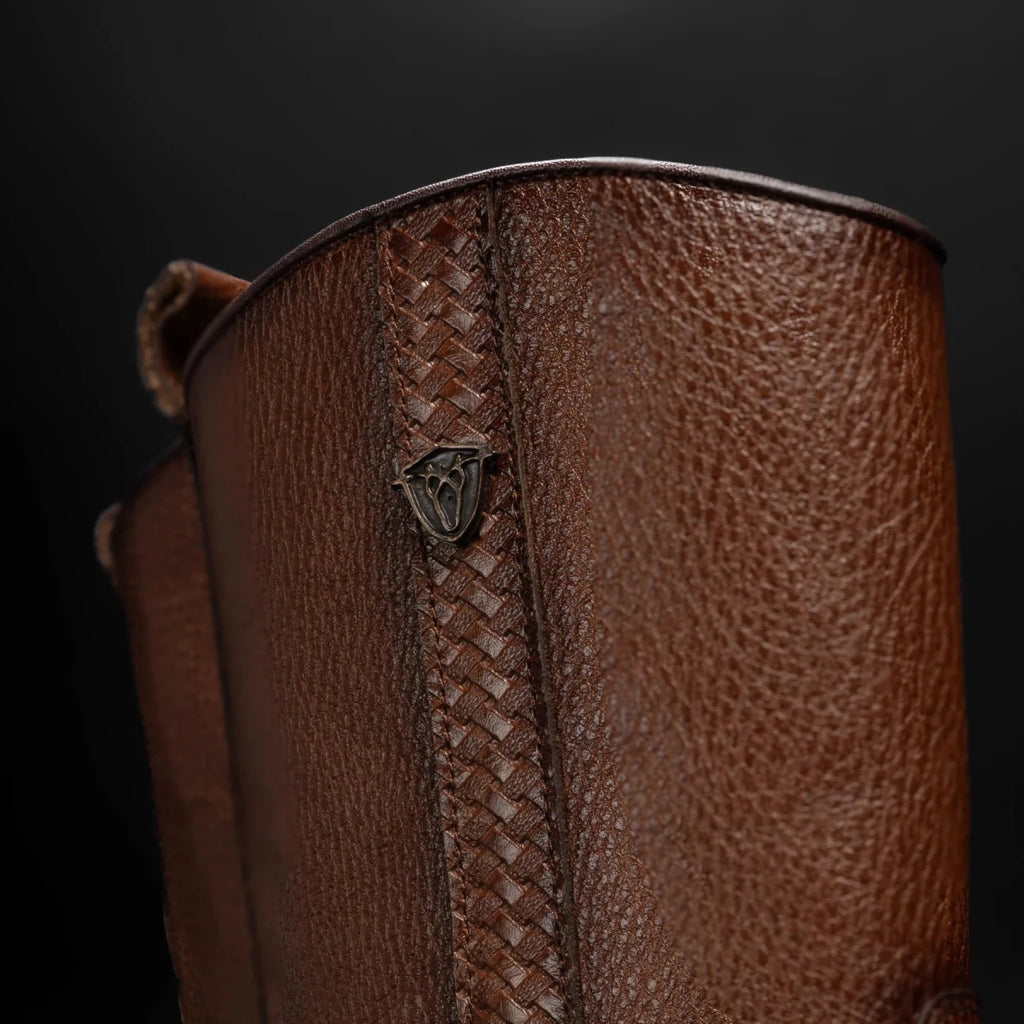 Rodeo Cartie Men”s Dubai Cutter Leather Boot– Cognac - OriginalWestern.com