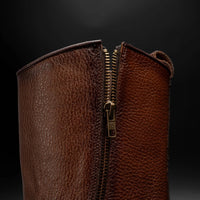Rodeo Cartie Men”s Dubai Cutter Leather Boot– Cognac - OriginalWestern.com