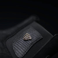 Rodeo Cartie Men”s Mamba Lizard Tribute Cowboy Ankle Square Toe Boot–Black - OriginalWestern.com