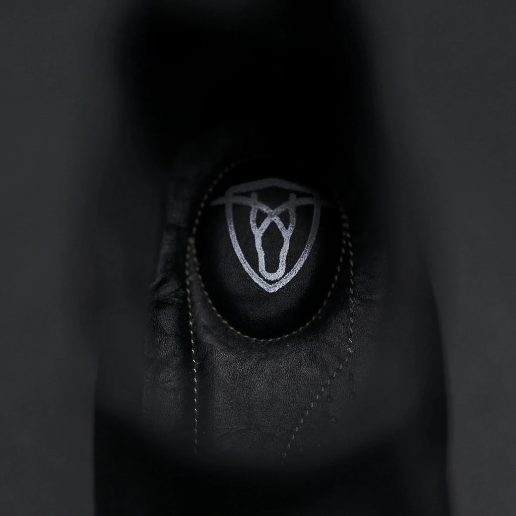 Rodeo Cartie Men”s Mamba Lizard Tribute Cowboy Ankle Square Toe Boot–Black - OriginalWestern.com