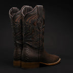 Rodeo Cartie Men”s Mamba Phyton Tribute Boot–Belt Combo–Tobacco - OriginalWestern.com