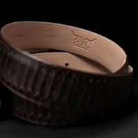 Rodeo Cartie Men”s Mamba Phyton Tribute Boot–Belt Combo–Tobacco - OriginalWestern.com