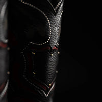 Rodeo Cartie Men”s Mamba Phyton Tribute Square Toe Boot–Red Venom - OriginalWestern.com