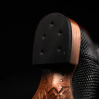 Rodeo Cartie Men”s Mamba Phyton Tribute Square Toe Boot–Red Venom - OriginalWestern.com