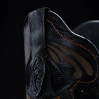 Rodeo Cartie Men's Mamba Series II Phyton Print Square Toe Boots – Black - OriginalWestern.com