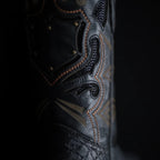 Rodeo Cartie Men's Mamba Series II Phyton Print Square Toe Boots – Black - OriginalWestern.com