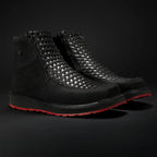 Rodeo Cartie Men”s Marcoa Contemporany Braided Western Boot–Black - OriginalWestern.com