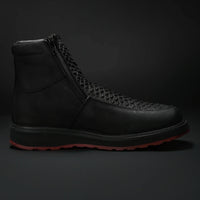 Rodeo Cartie Men's Marcoa Contemporany Phyton Western Boot–Black - OriginalWestern.com
