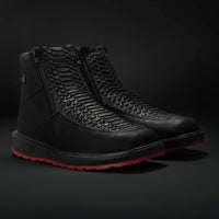 Rodeo Cartie Men's Marcoa Contemporany Phyton Western Boot–Black - OriginalWestern.com